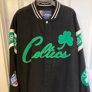 Boston Celtics letterman jacket